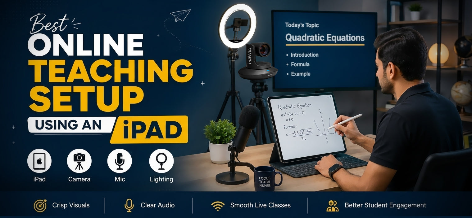 How to use iPad for online teaching | Complete Teaching Setup Guide