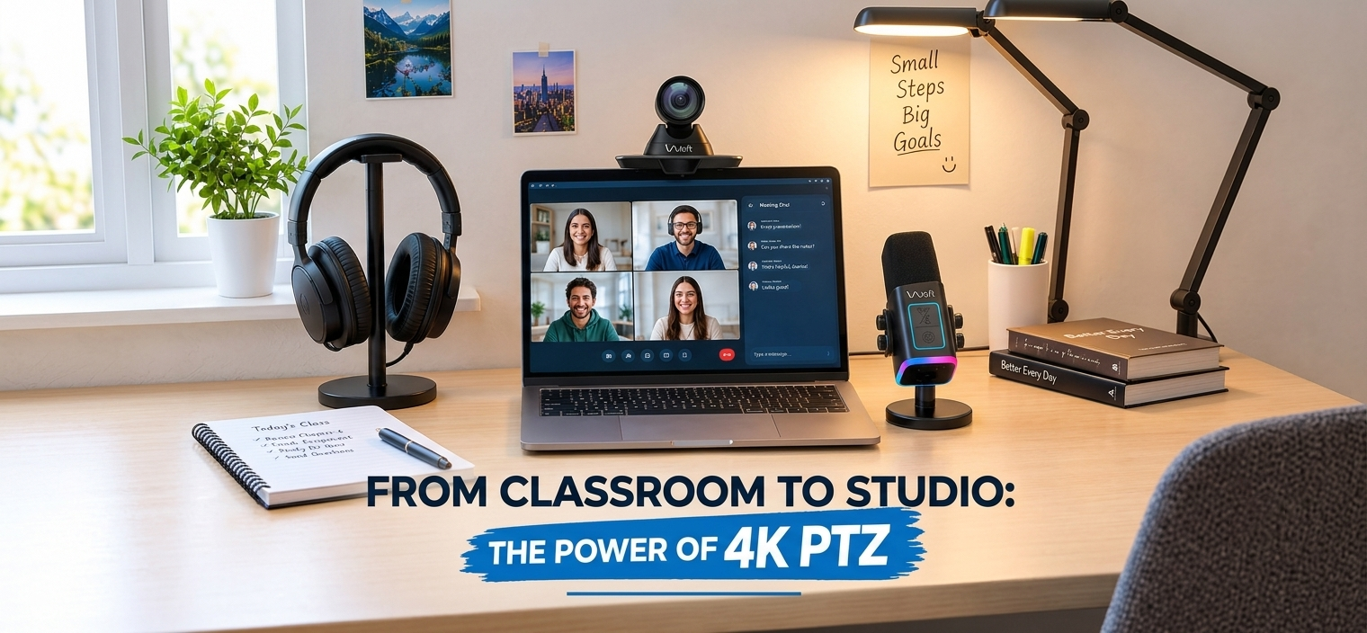 Why the AIWAFT 4K PTZ Camera is the Ultimate Choice for Creators.