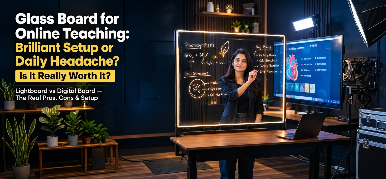 Glass Board Studio Setup: Is It Worth It for Online Teaching?