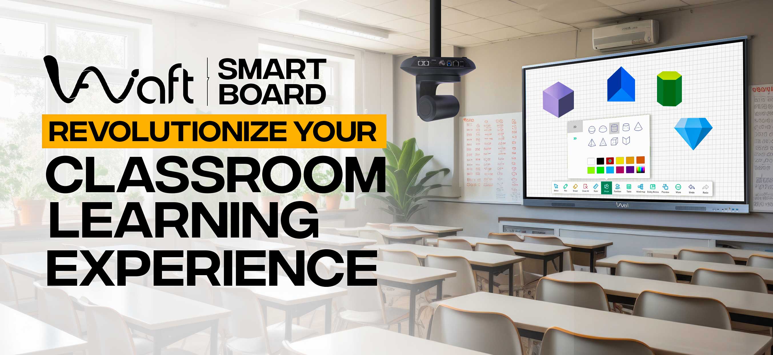 AIWaft Smart Board for Classrooms