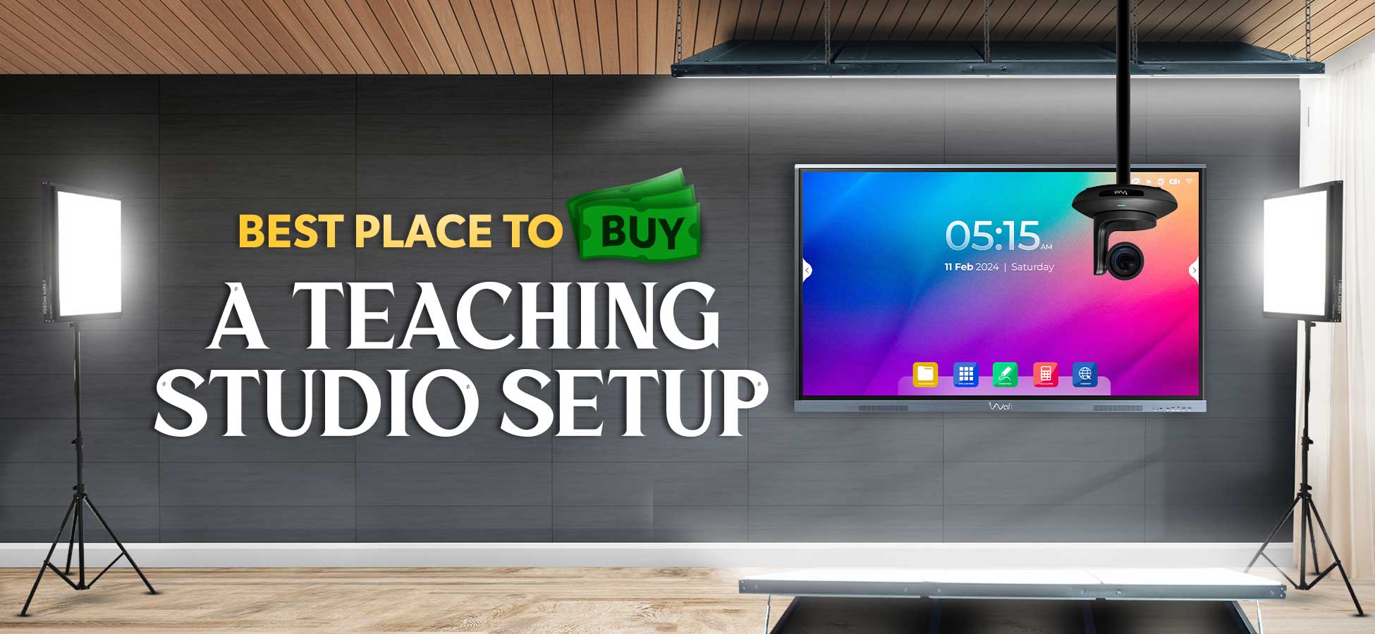 Best place to buy a teaching studio setup