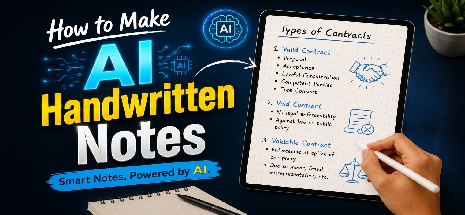How to Create Stunning Handwritten AI Notes in Seconds (No iPad Required)