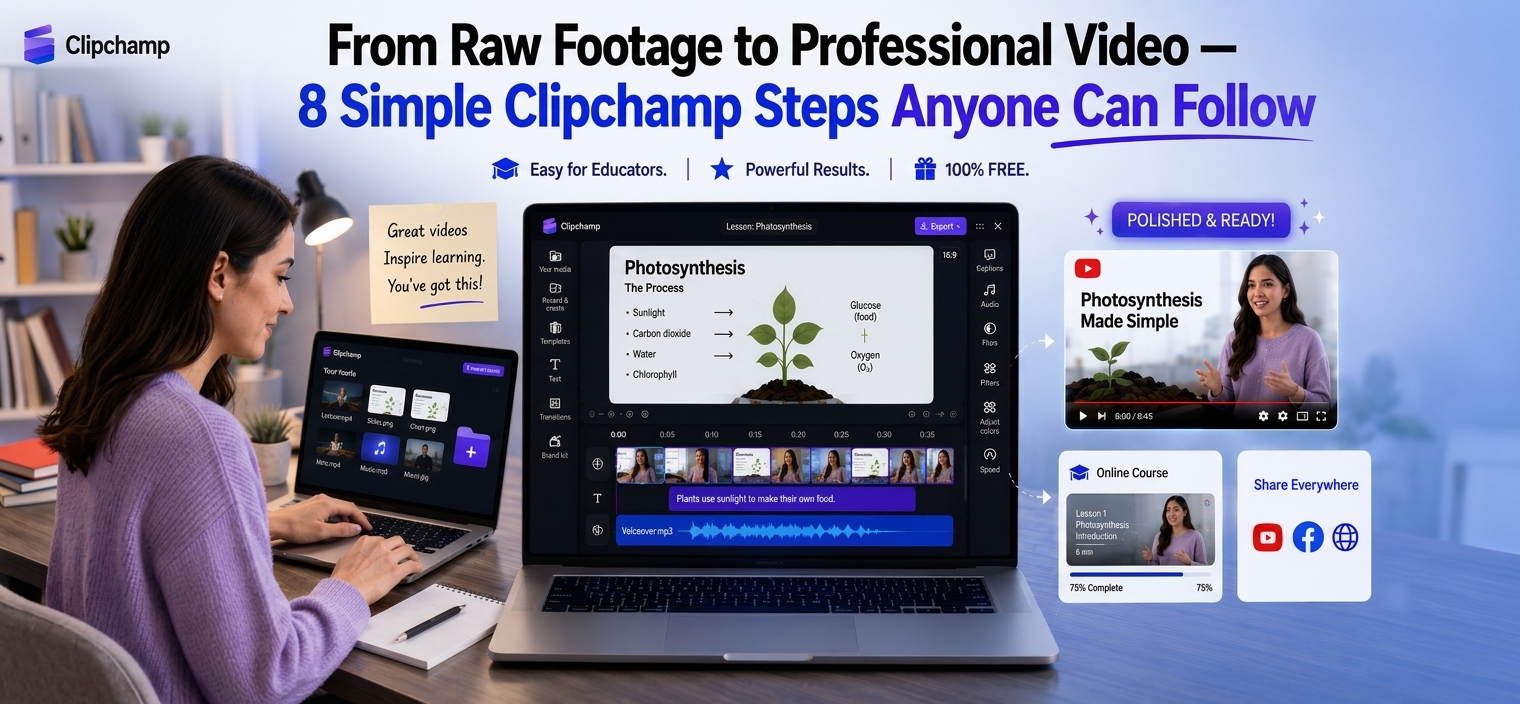 Best Free Video Editor for Educators and Creators.