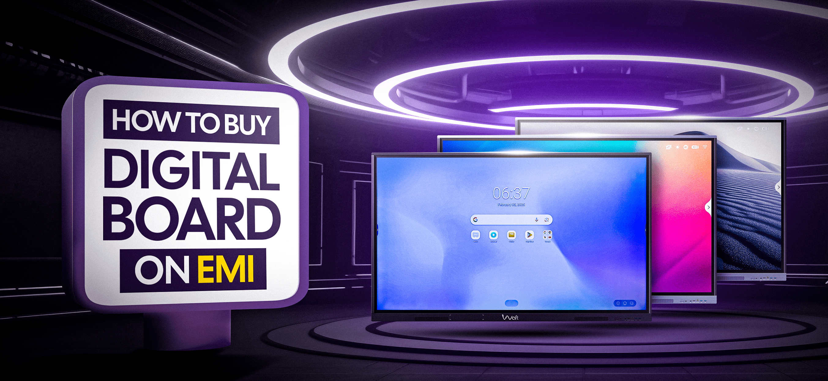 How to buy a Digital Board on EMI