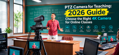 The Best 4K Camera for Online Classes in India (2026 Guide)