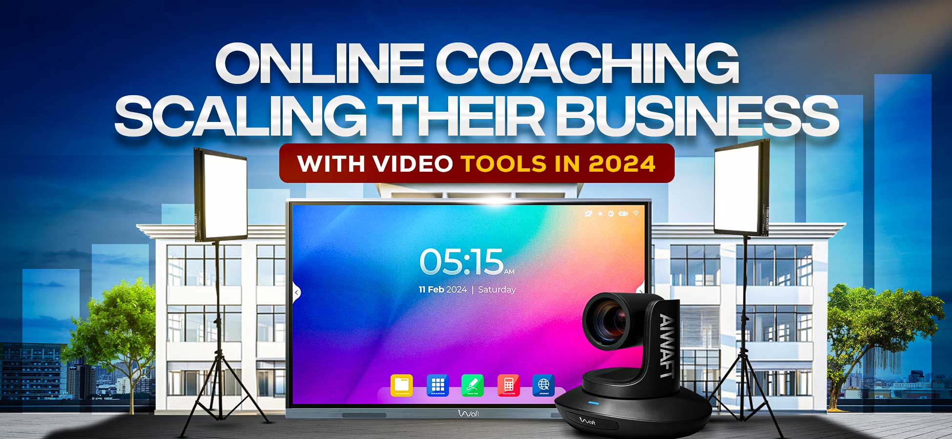 Online coach scaling their business with video tools in 2024