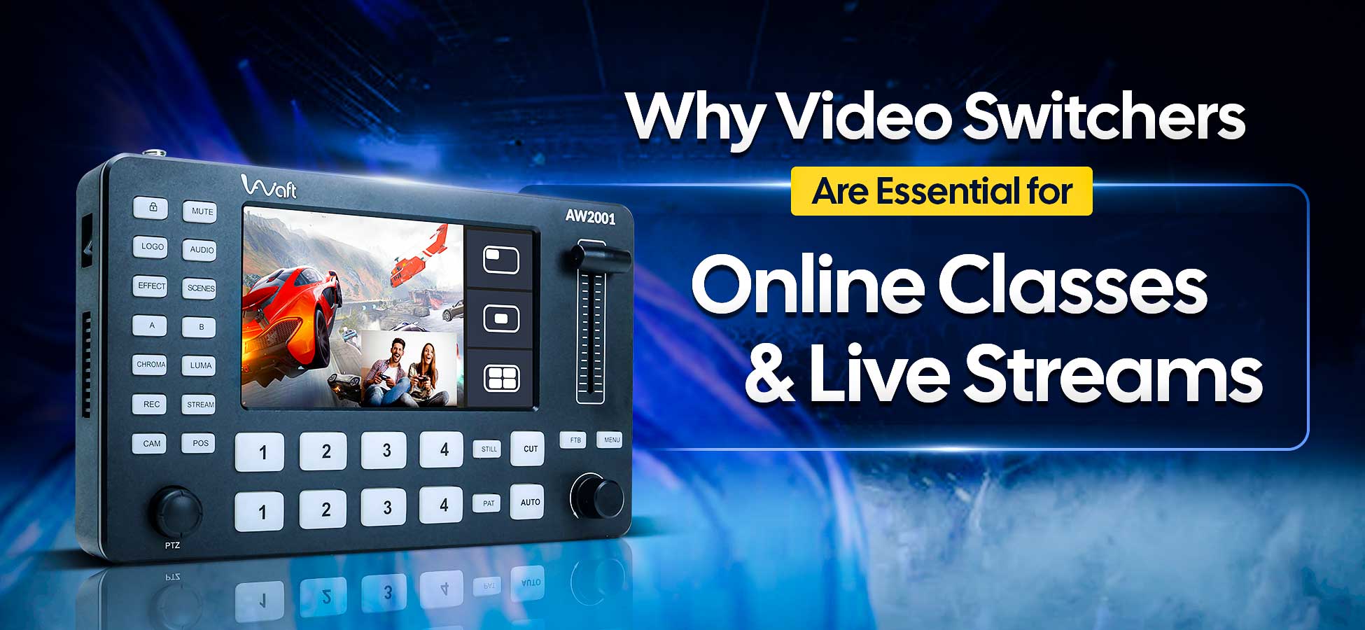 Why a Video Switcher is a Must-Have for Online Studios