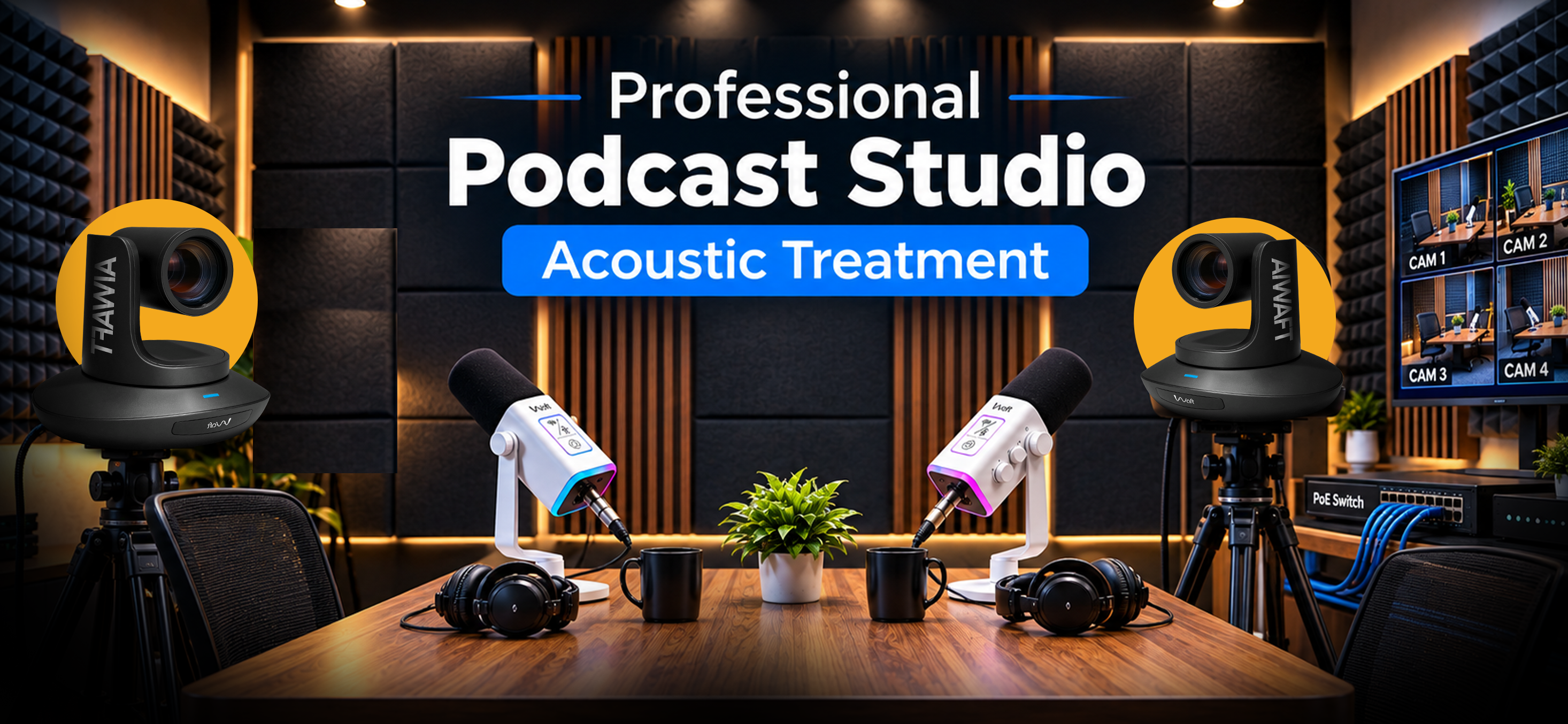 How to Build a Professional Podcast Studio Setup