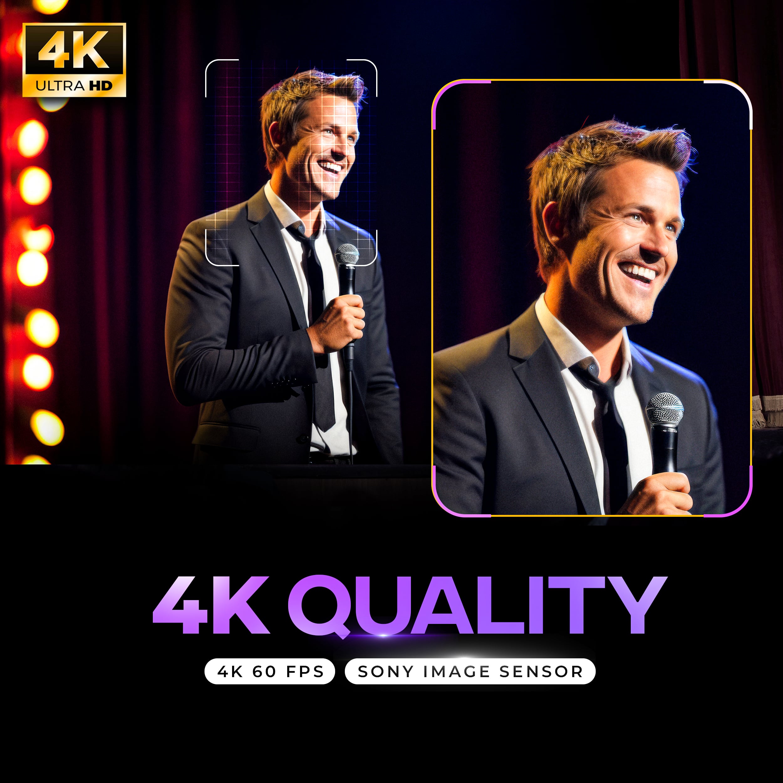 AIWaft 4K PTZ Camera Pro (white)