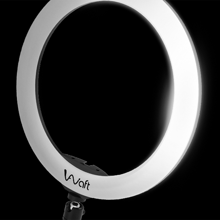 AIWaft 13-inch ring light flicker free lighting phone