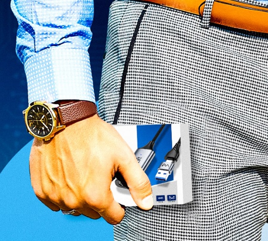 AIWaft Capture card compact and portable