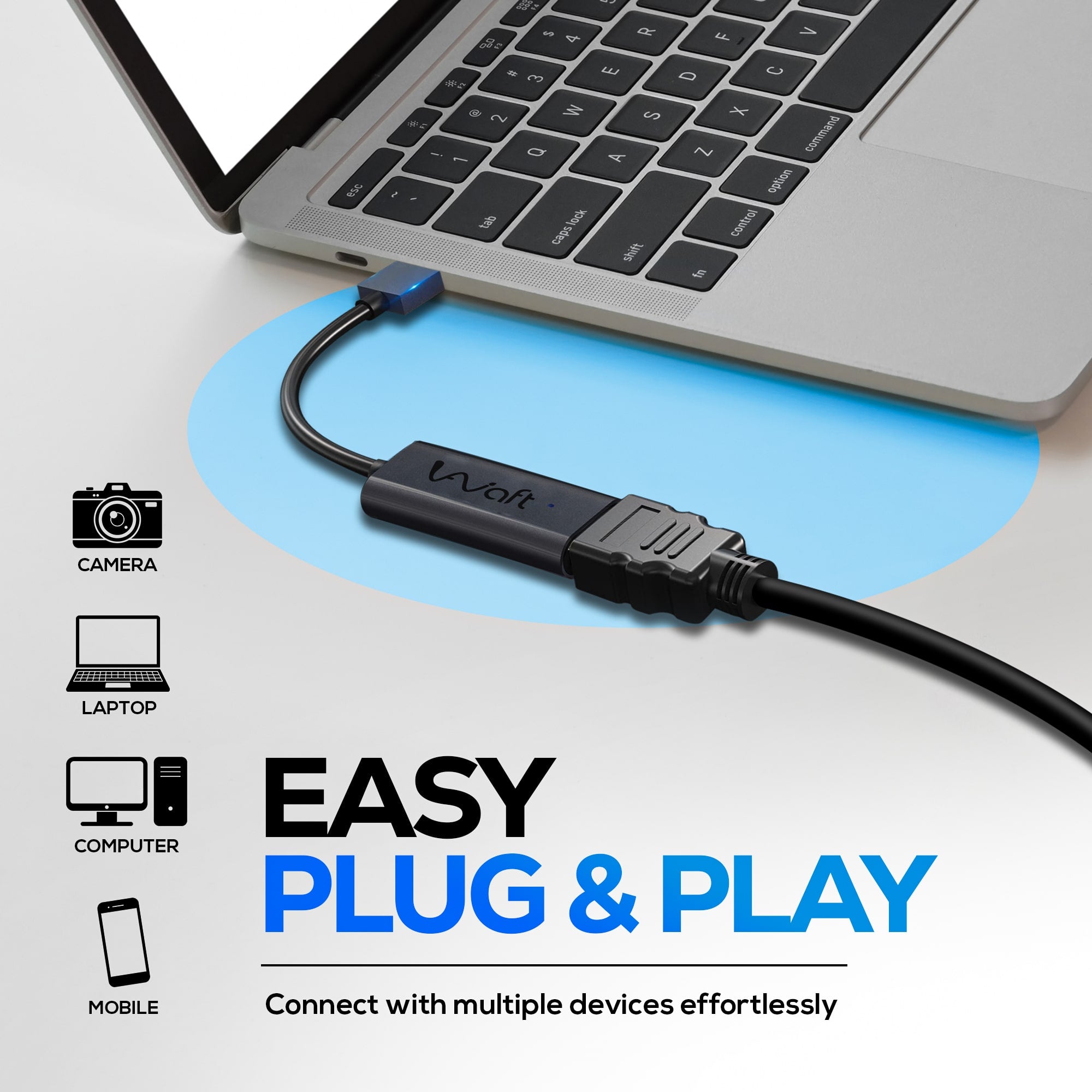 AIWaft Capture card easy plug & play