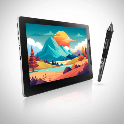 AIWaft Display Pentab – Best Drawing Tablet with Pen | HD Display, Pressure Sensitivity, Ultra-Responsive Stylus | Ideal for Art, Teaching & Students