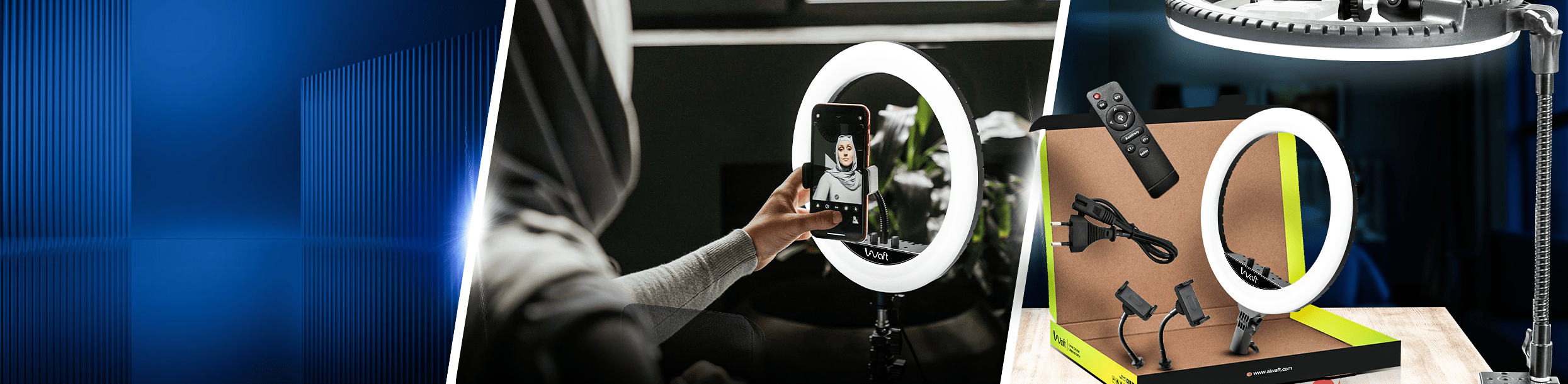 AIWaft ring light Shine Bright – Perfect Light, Every Time.