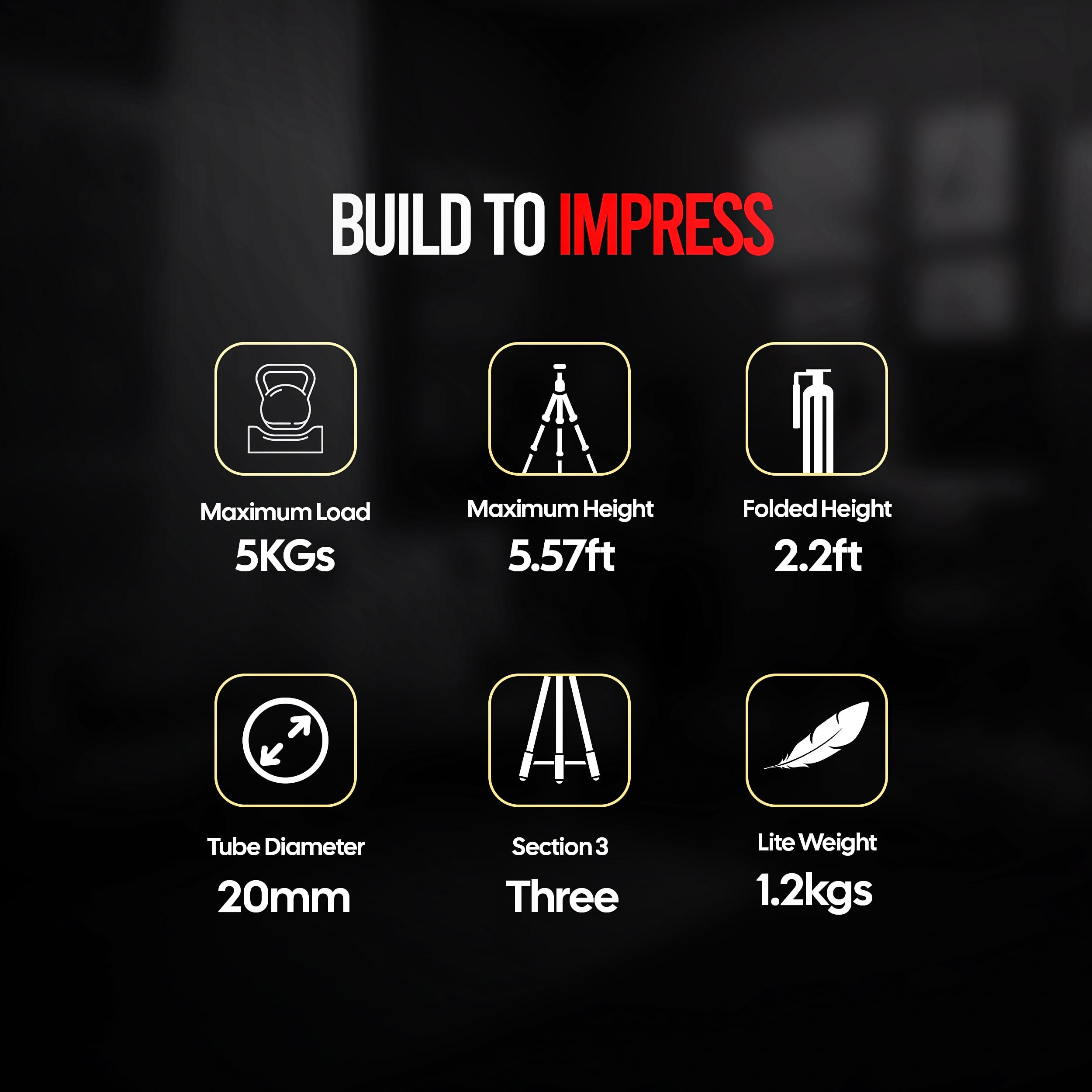 AlWafts Light Weight Tripod build to impress