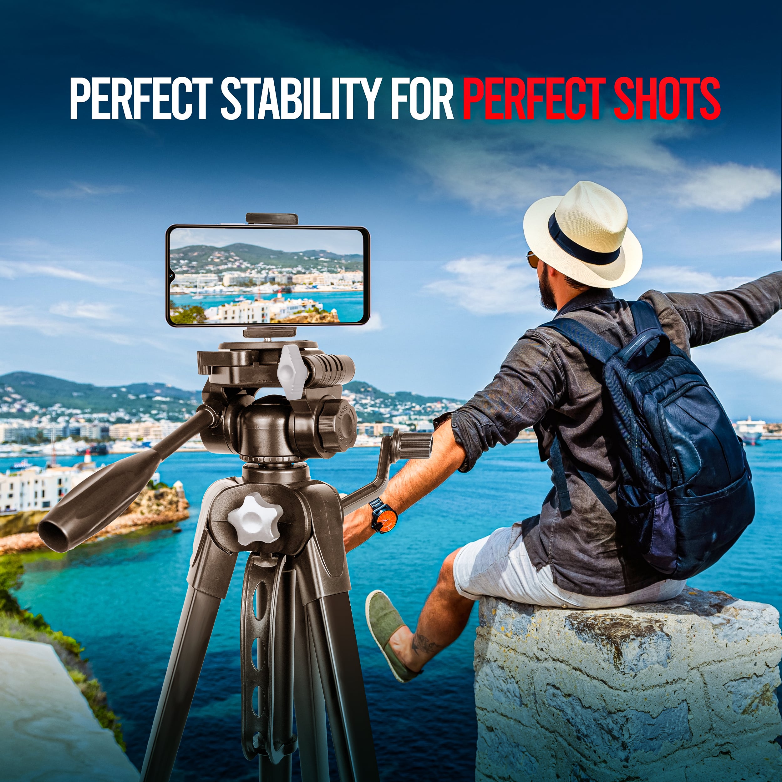 AlWafts Light Weight Tripod perfect stabilty for perfect shots
