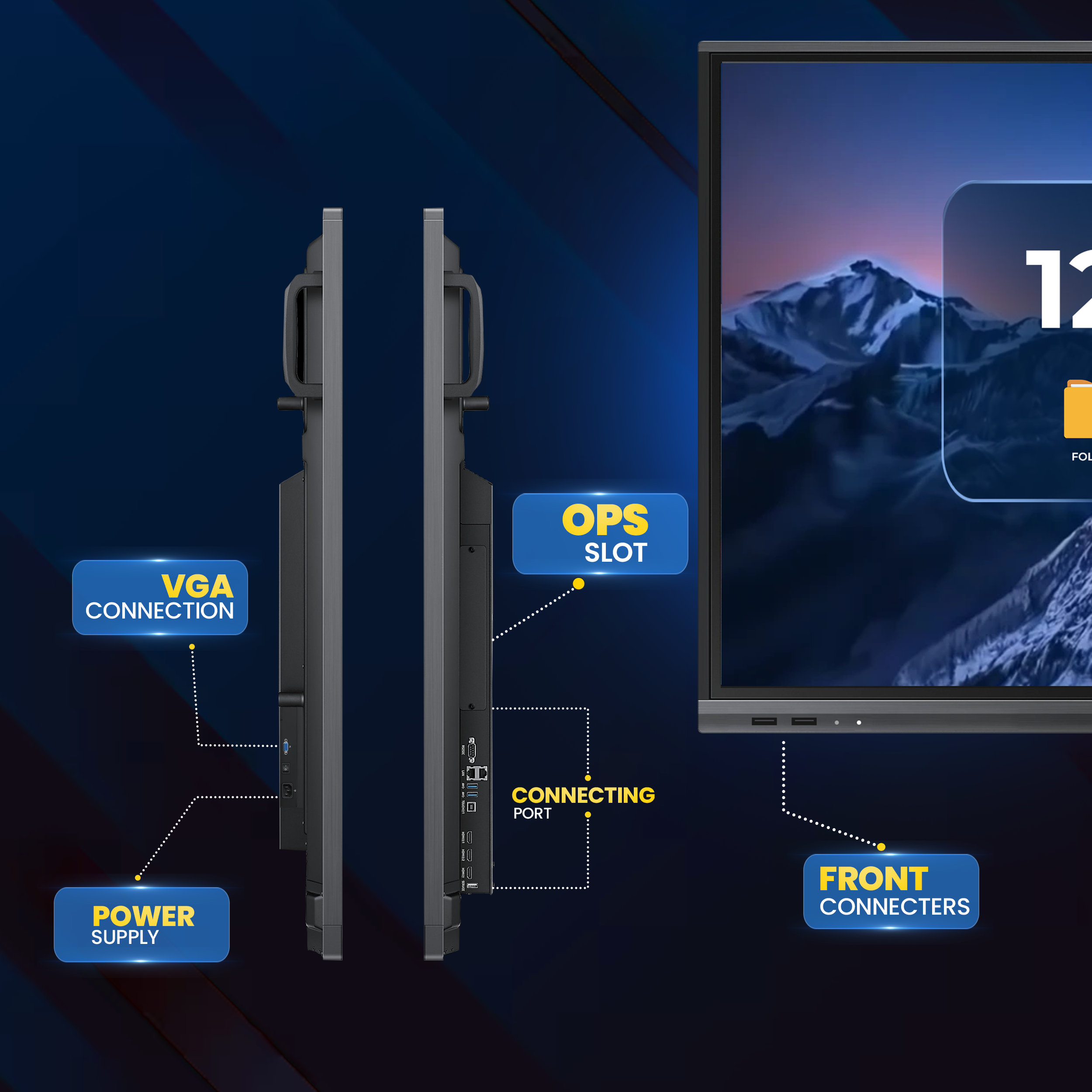 MaxHub Smart Board e21 series all slot