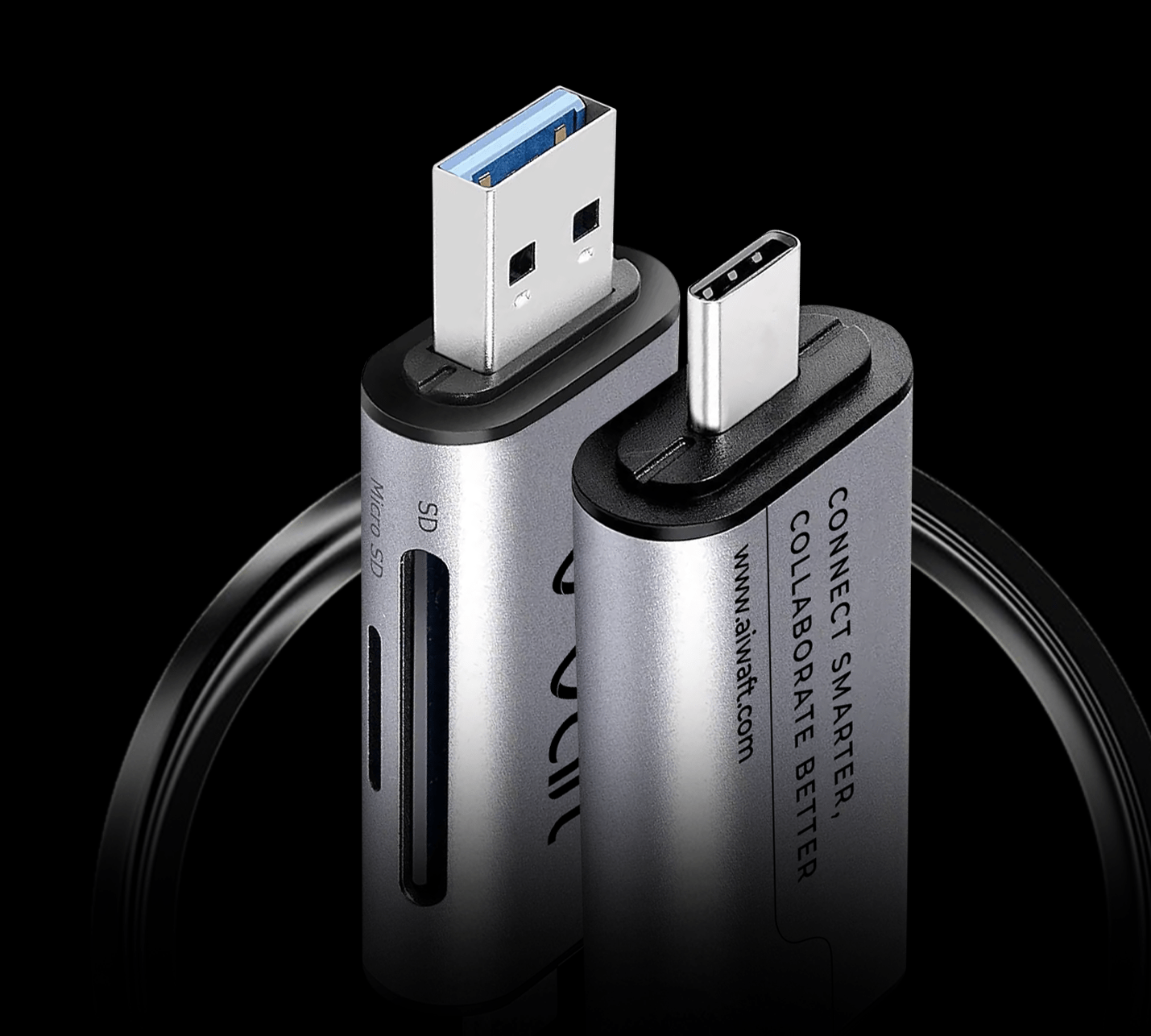 aiwaft 2-in-1 card reader product material