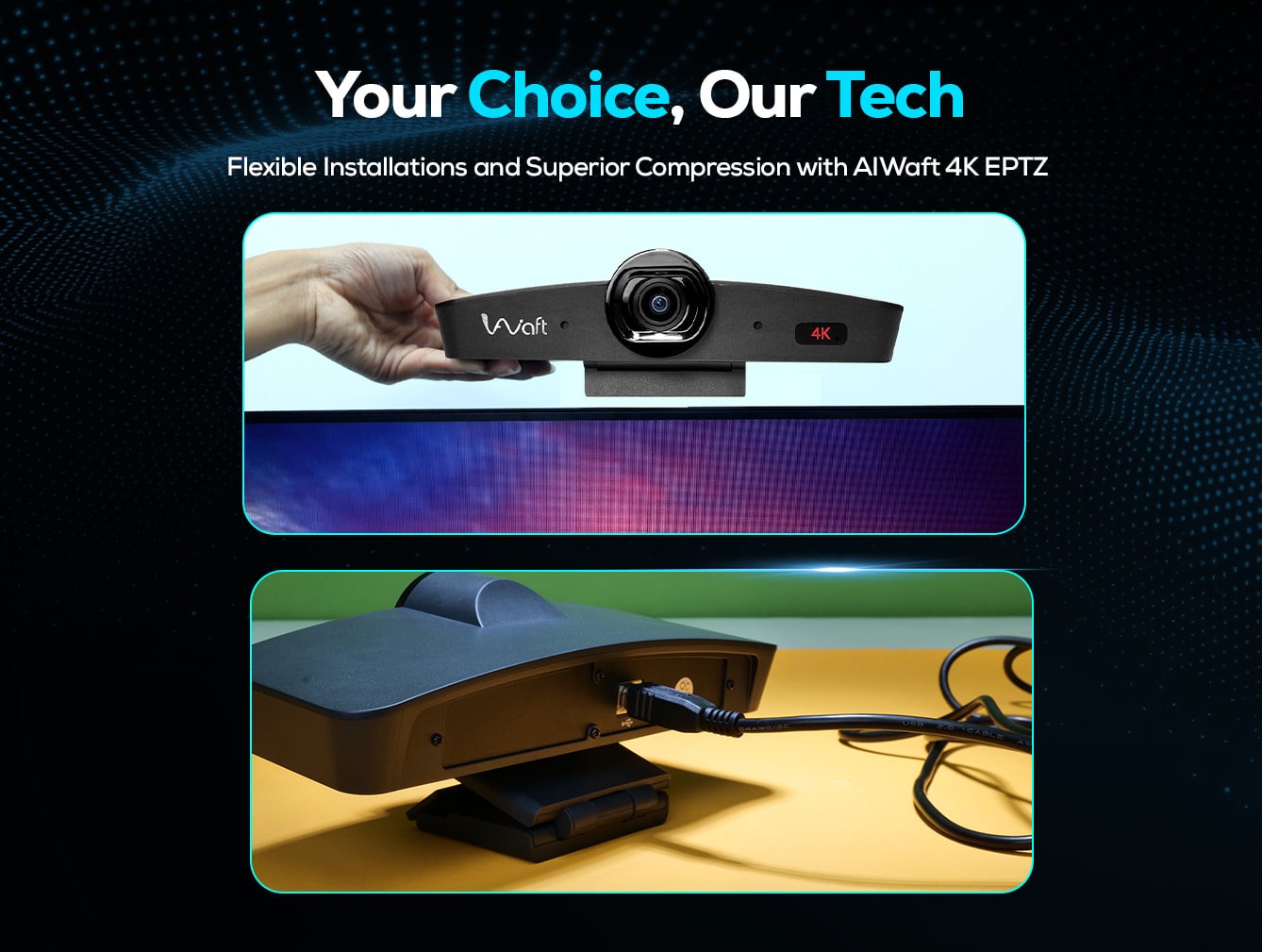 aiwaft 4k eptz webcam your choice our tech phone