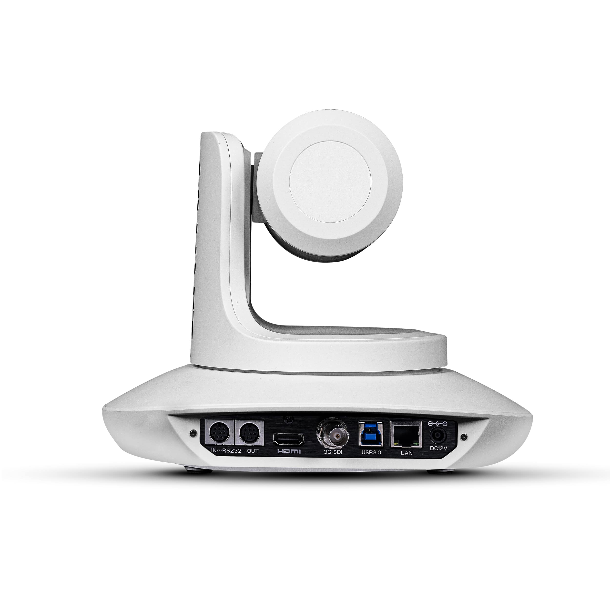 aiwaft 4k ptz camera pro back view (white)