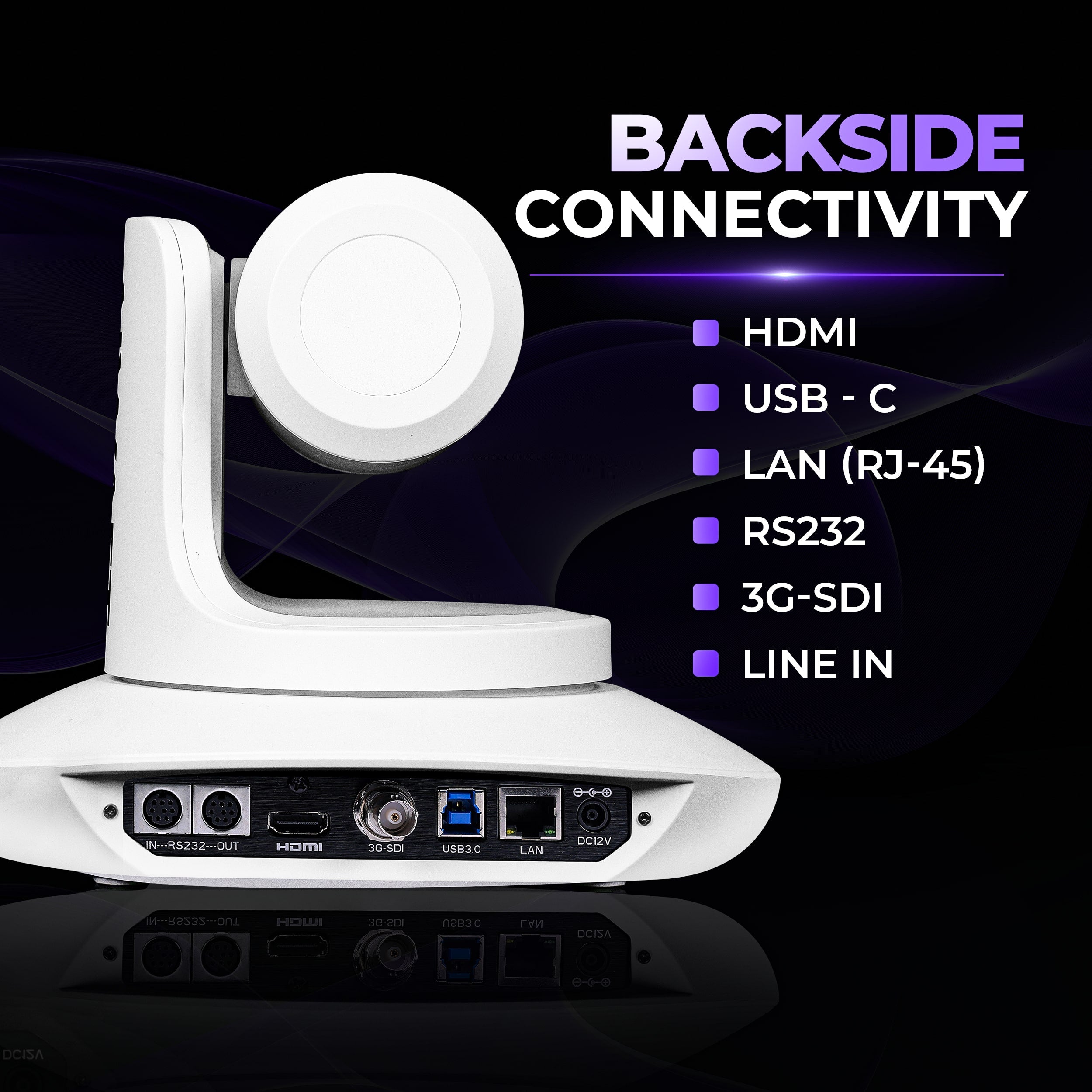 AIWaft 4K PTZ Camera Pro (white)