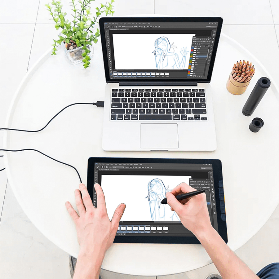 aiwaft display pen tab easy connectivity