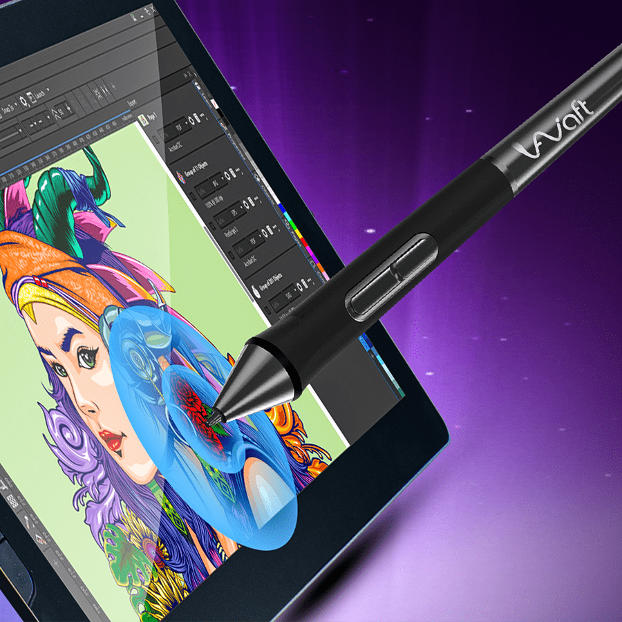 Pentab Shape AIWaft Best Pentab For Digital Drawing & Online Teaching Tool – Edusquadz