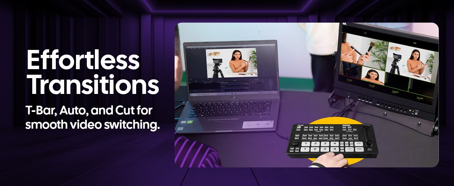 aiwaft hdmi video switcher effortless transitions