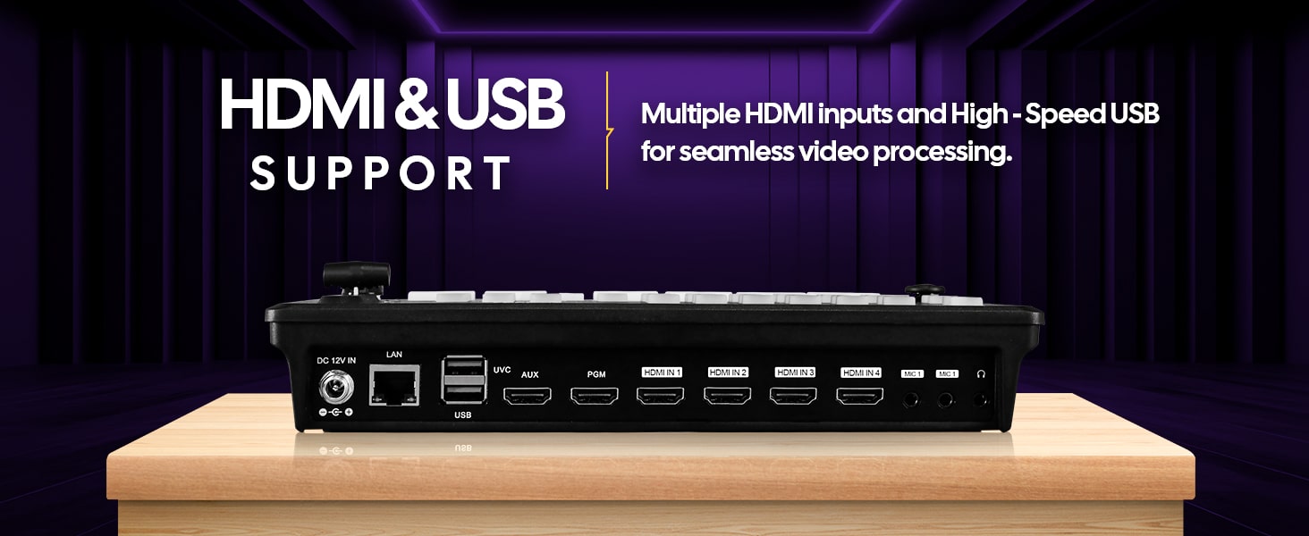 aiwaft hdmi video switcher hdmi and usb support