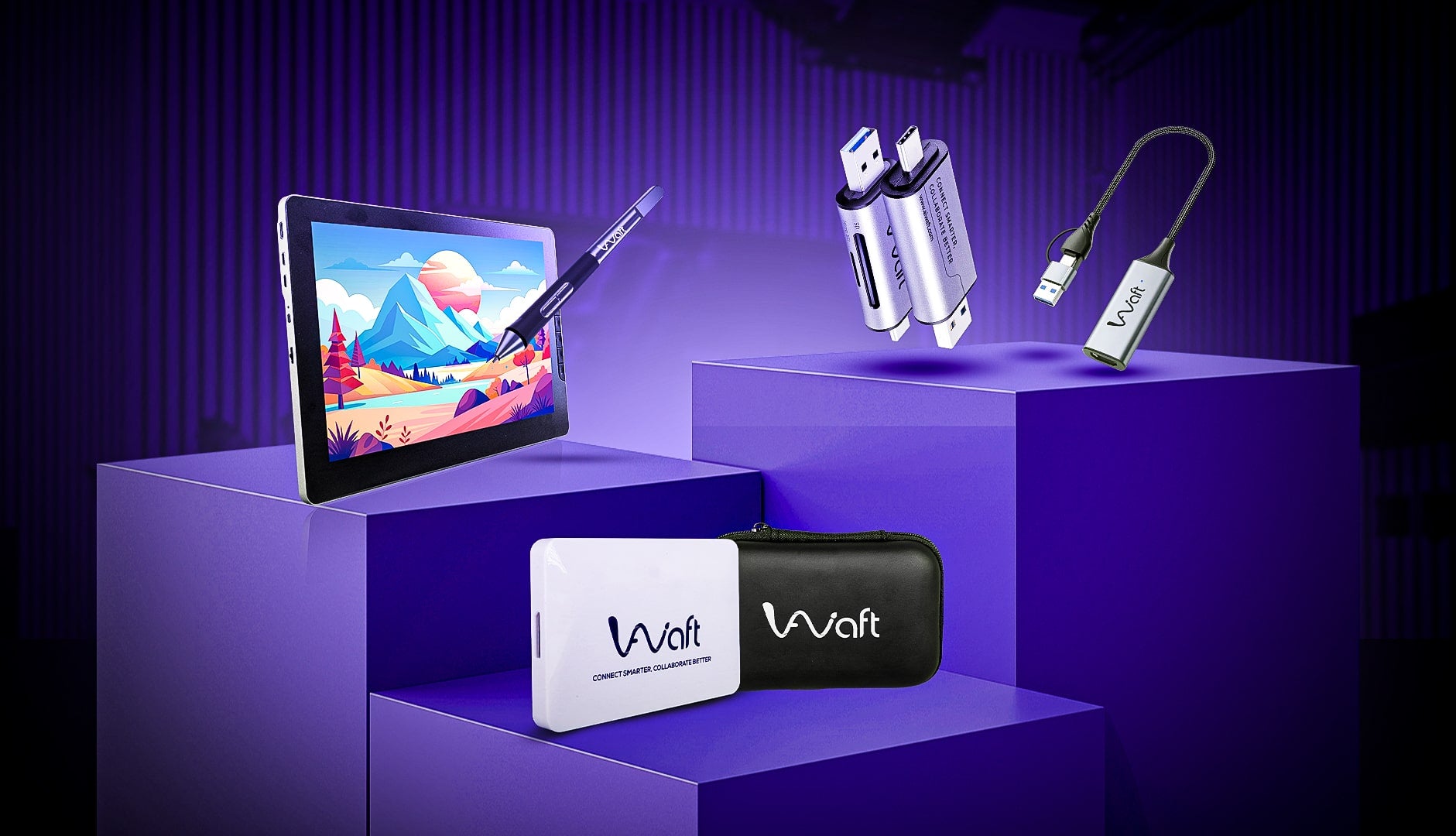 aiwaft pen display - capture card -card reader
