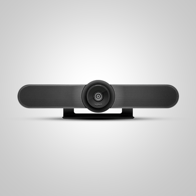 Logitech MeetUp HD 100x Optical Zoom Video and Audio Conferencing System for Small Meeting Rooms, Black